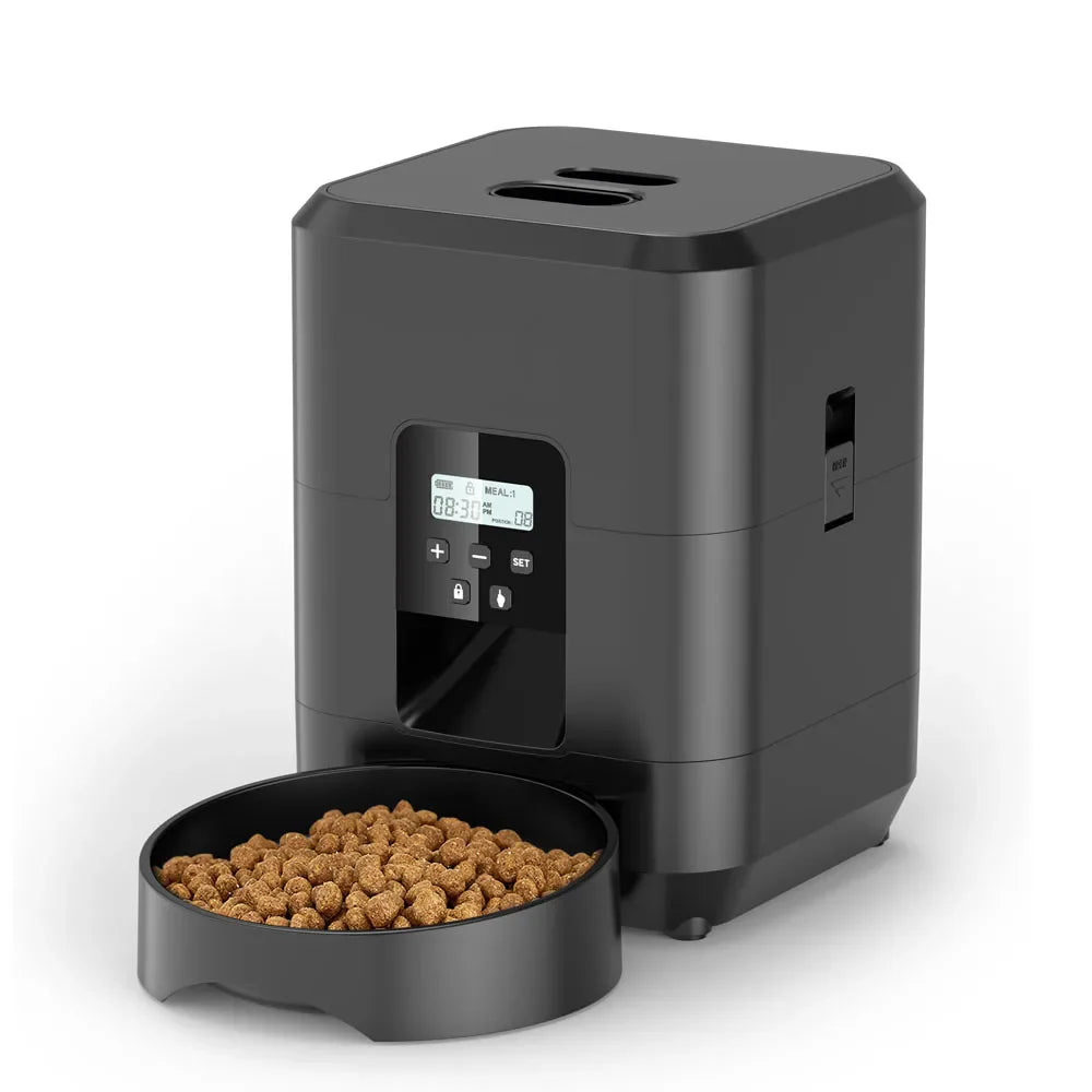 Smart Automatic Pet Feeder with Timer | Programmable Food Dispenser for Cats & Dogs