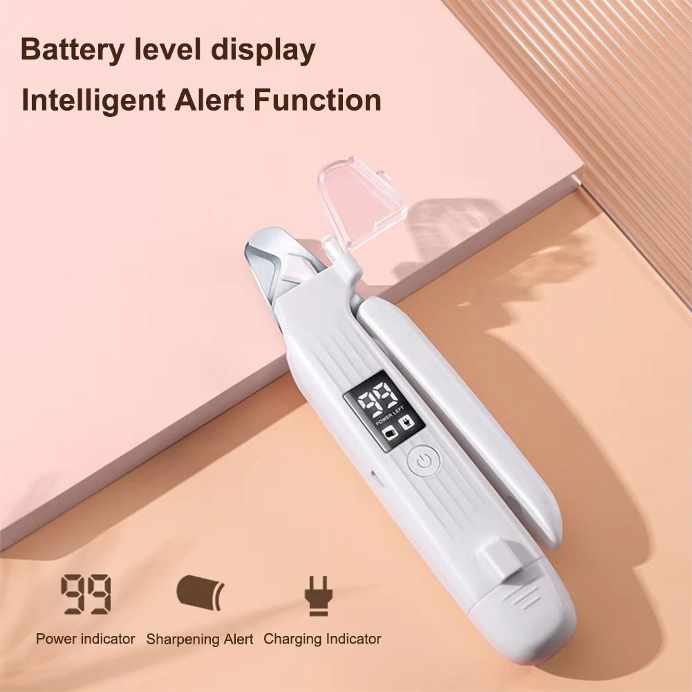 PawTrim Pro™ 2-in-1 Electric Pet Nail Trimmer & Grinder 🐾✨