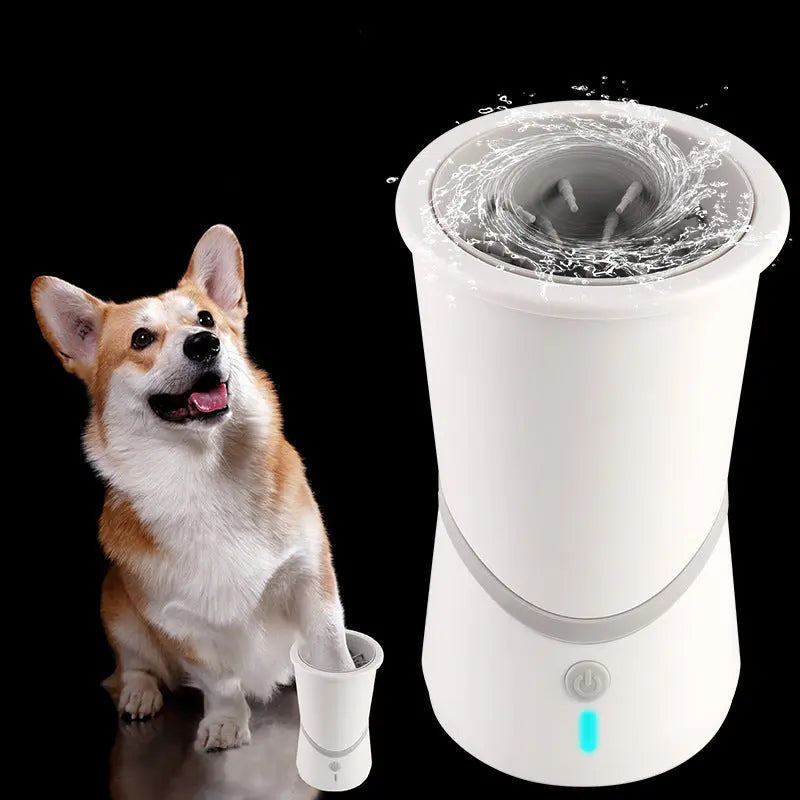 Automatic Dog Paw Cleaner Cup | Portable Silicone Pet Paw Washing Cup for Clean Paws