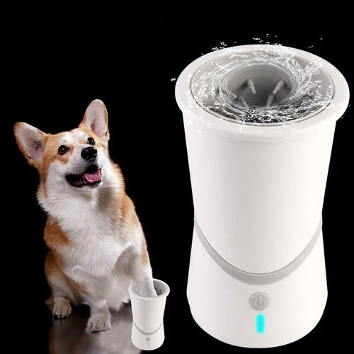 Automatic Dog Paw Cleaner Cup | Portable Silicone Pet Paw Washing Cup for Clean Paws