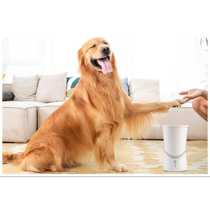 Automatic Dog Paw Cleaner Cup | Portable Silicone Pet Paw Washing Cup for Clean Paws